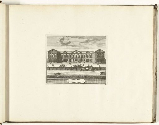 Custom House in London, 1726