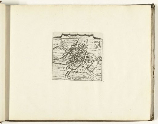 Plan of Canterbury, 1726