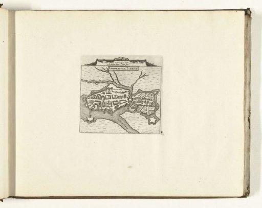 Plan of Limerick, 1726