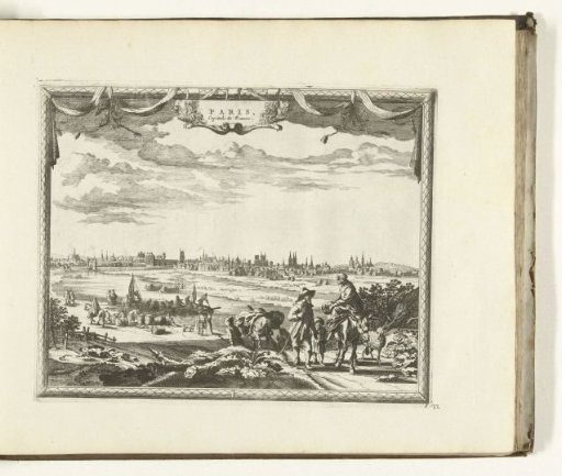 View of Paris, 1726