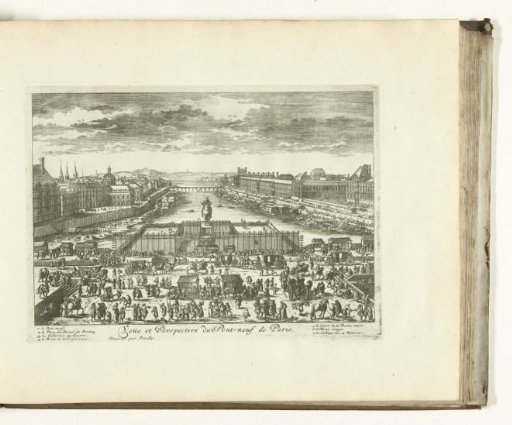View of Paris from the Pont-Neuf, 1726