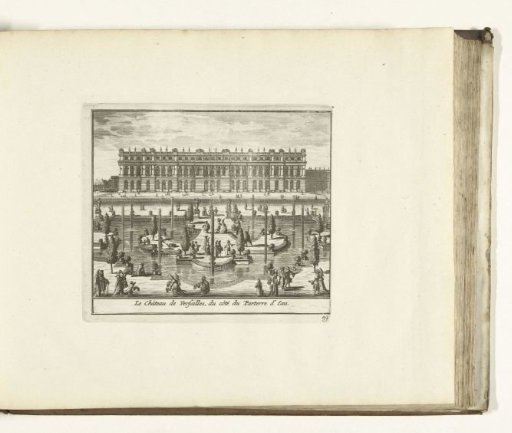 View of the Palace of Versailles, 1726