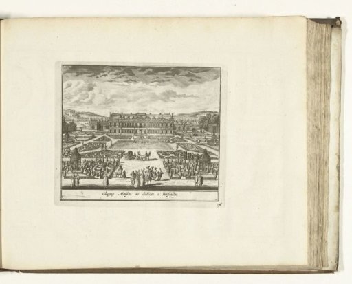 Château de Clagny near the Palace of Versailles, 1726