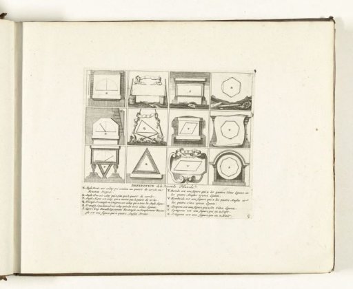 Second plate with figures in fortification, 1726