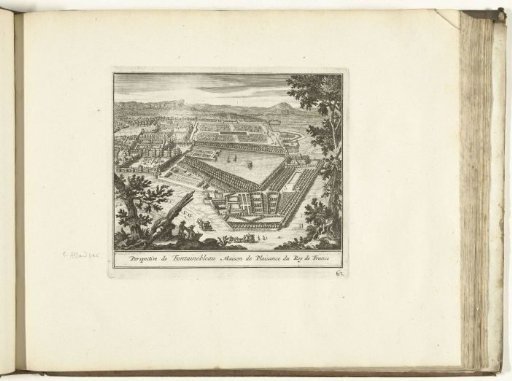 View of the Palace of Fontainebleau, 1726