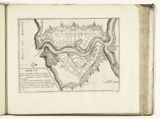 Plan of Brest, 1726