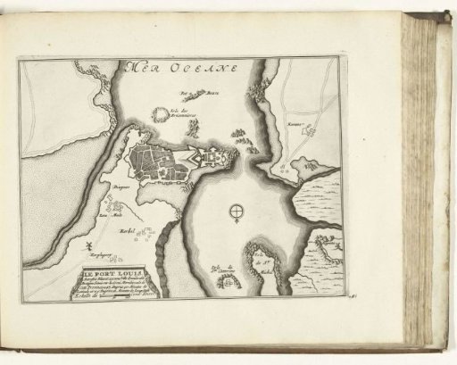 Plan of Port Louis, 1726