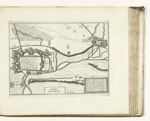 Map of Calais, 1726