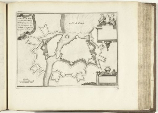 Plan of Geneva, 1726