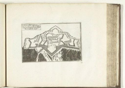 Plan of the Fortress of Montmélian, 1726