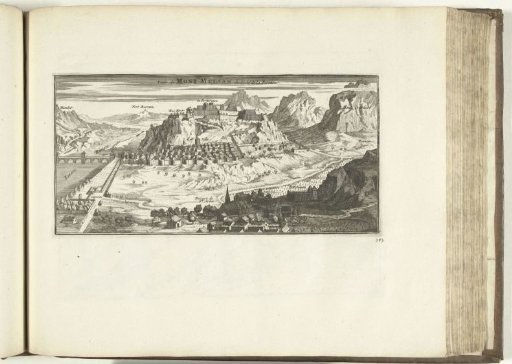 View of the Fortress of Montmélian, 1726