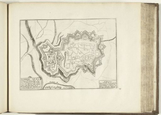 Plan of Pinerolo, 1726