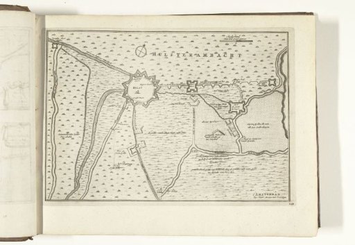 Map of Hulst, 1726
