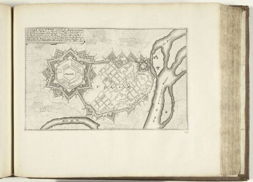 Plan of Casale Monferrato, 1726