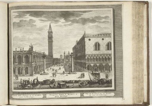 Piazza San Marco in Venice, 1726