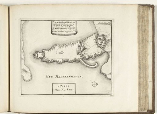 Map of Syracuse, 1726