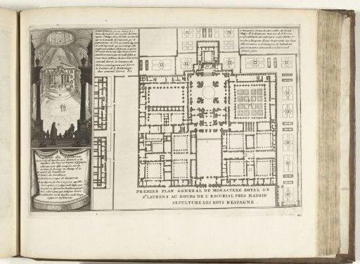 Map of the Escorial, 1726