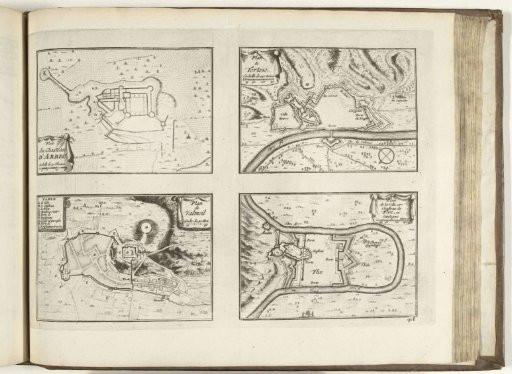 Maps of Tortosa and other places in Catalonia, 1726