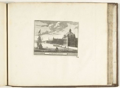 The Ribeira Palace in Lisbon, 1726