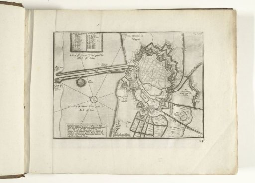 Map of Dunkirk, 1726