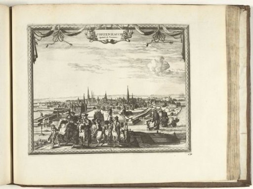 View of Copenhagen, 1726