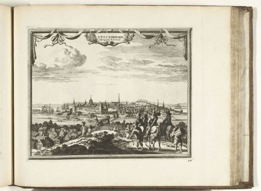 View of Stockholm, 1726