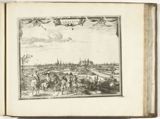 View of Kraków, 1726