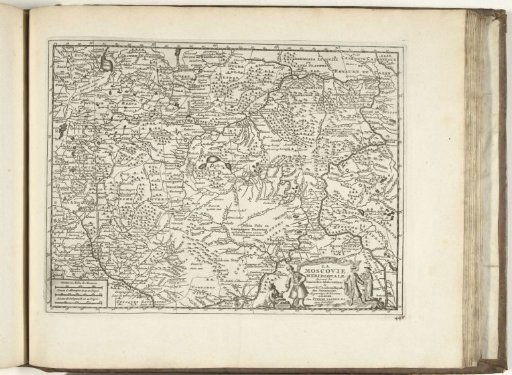 Map of Muscovy, 1726
