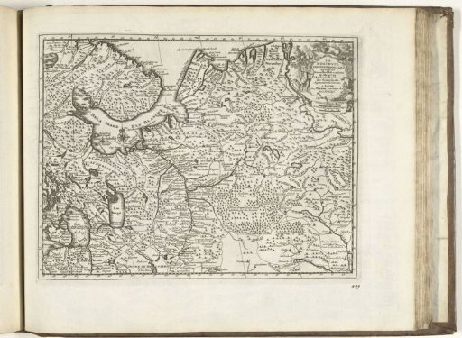 Map of Muscovy, 1726
