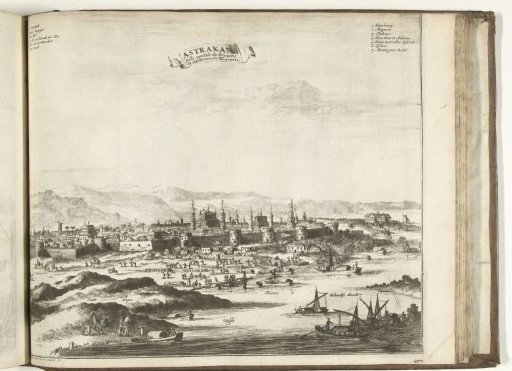 View of Astrakhan, 1726