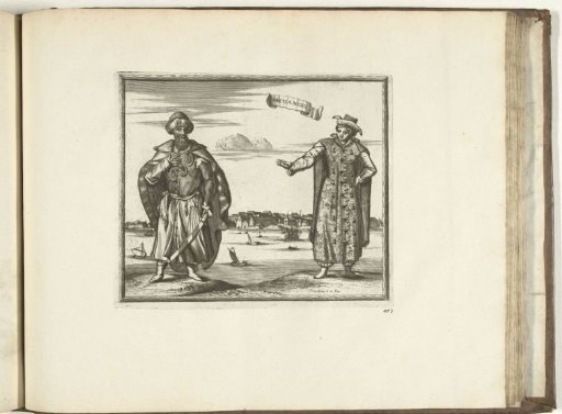 Two inhabitants of Arkhangelsk, 1726