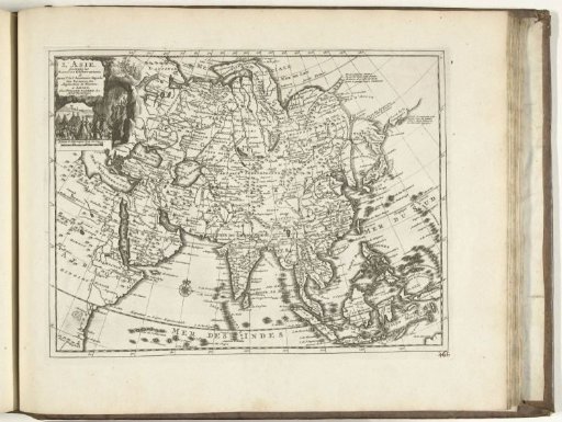 Map of Asia, 1726