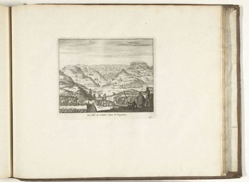 View of Tarku in Dagestan, 1726