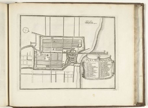 Plan of Batavia, 1726