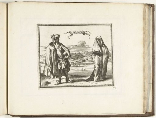 Inhabitants of Tunis, 1726