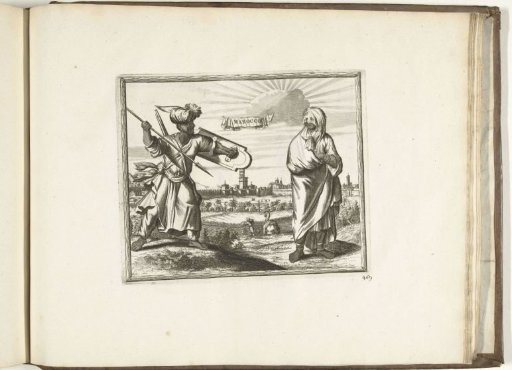 Inhabitants of Morocco, 1726
