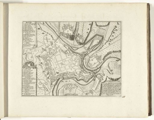 Map of Luxembourg, 1726