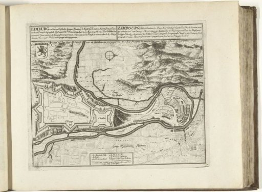 Map of Limburg, 1726
