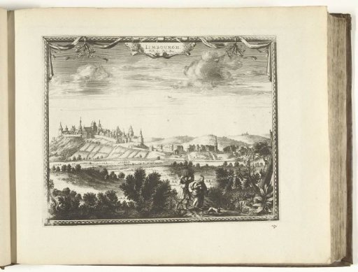 View of the city of Limburg, 1726