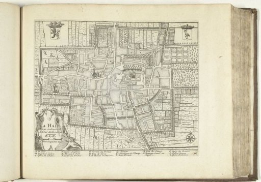 Map of The Hague, 1726