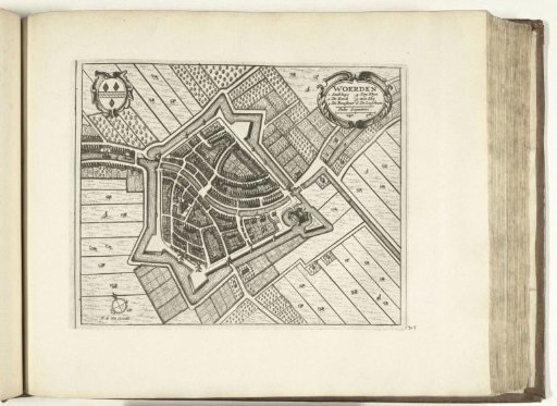 Plan of Woerden, 1726