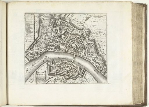 Plan of Basel, 1726