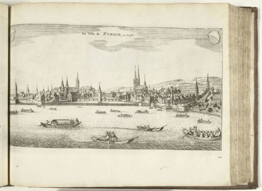 View of Zürich, 1726
