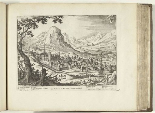 View of Chur, 1726