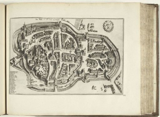 Plan of Sankt Gallen, 1726