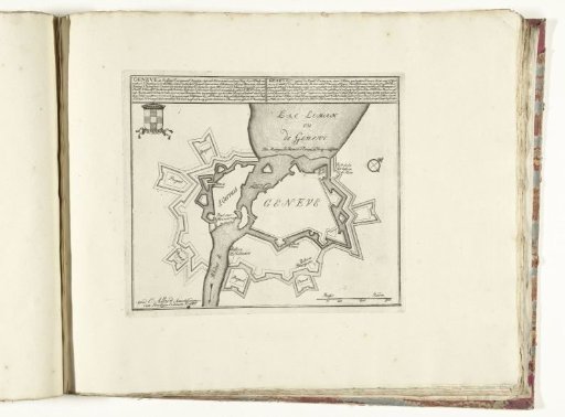 Plan of Geneva, ca. 1701-1713