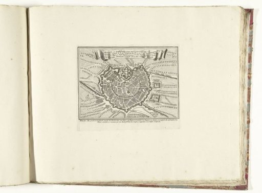 Plan of Milan, ca. 1701-1713