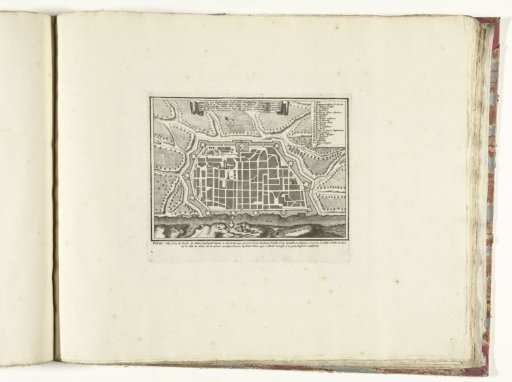 Plan of Pavia, ca. 1701-1713