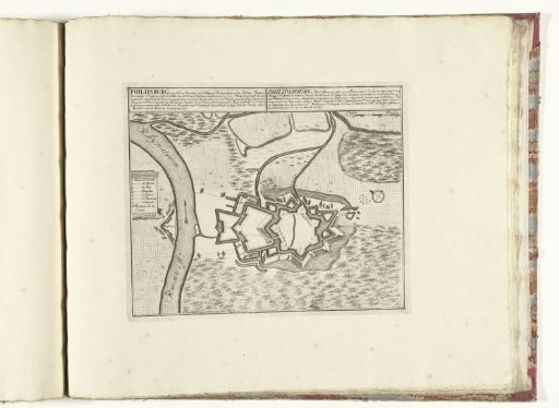 Plan of Philippsburg, ca. 1701-1713