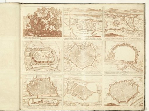 Schouwburg van den oorlog (sheet II), 1701-1702